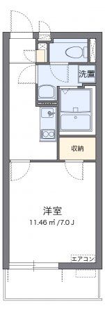 クレイノ粉浜の間取り画像