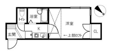 HELENE本多町の間取り画像