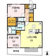 グランツ松島Eの間取り画像