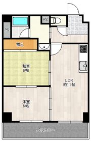 レクシア野崎の間取り画像