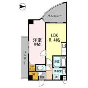 カスタリア新梅田の間取り画像