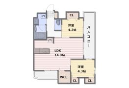 The PASTORAL North Wingの間取り画像