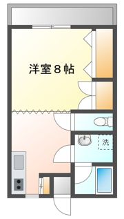 グリーンハイツ札元の間取り画像