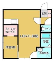 ベル シエルの間取り画像
