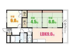 メゾニティ勇の間取り画像