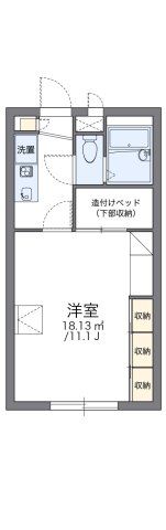 レオパレスエスポワールの間取り画像
