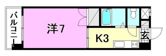 αーNEXT山越の間取り画像