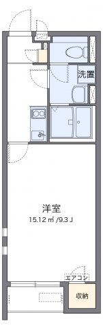 クレイノTOBAⅦの間取り画像