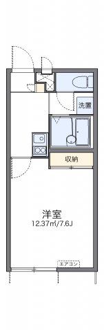 レオパレス美原長田の間取り画像