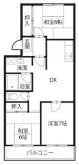 サラグレース川内の間取り画像