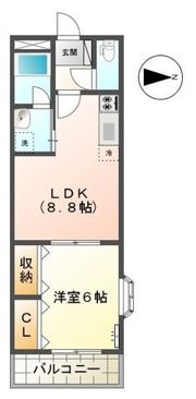 サンタプレイスの間取り画像
