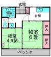 富士ハイツの間取り画像