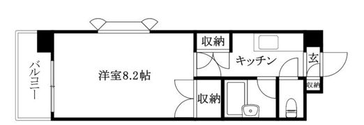 ジョイフル第2朝生田の間取り画像