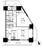 サンクレール荒川ブランガーデンの間取り画像