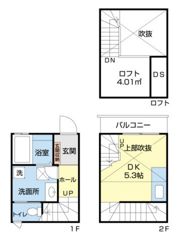 La grace弐番館の間取り画像