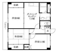 ビッグ第一ハイツの間取り画像