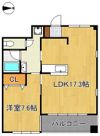 嵐山ツインビル東館の間取り画像