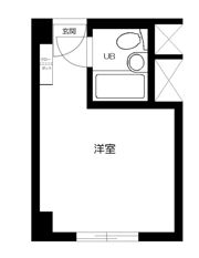秀和赤坂レジデンシャルホテルの間取り画像