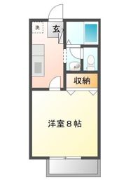 キャッスル吉田の間取り画像
