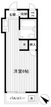 スカイコート西横浜第2の間取り画像