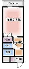 アルコーブ岡本の間取り画像