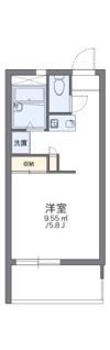 レオパレスねむの木の間取り画像