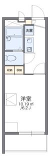 レオパレス中宗岡の間取り画像
