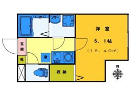 クレストコートの間取り画像