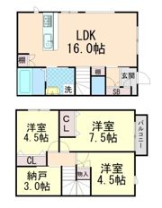 レシア岡本の間取り画像