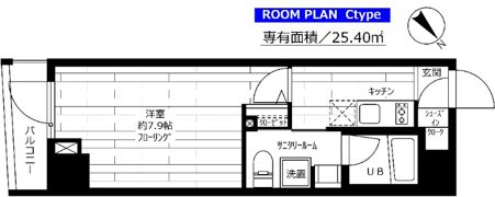 ステージファースト駒沢の間取り画像