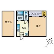 セントラルコート天神2の間取り画像