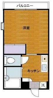 エスポアール山手の間取り画像