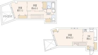 GrandStory用賀IIの間取り画像
