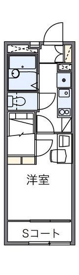レオパレスMelodeyの間取り画像