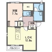 サラ Bの間取り画像