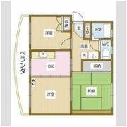 興津ハイツの間取り画像