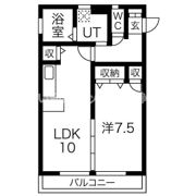 サンピュアエミールの間取り画像