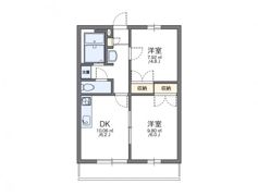 レオパレス石塚の間取り画像