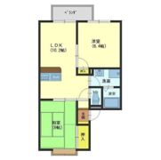 八尾コーポの間取り画像