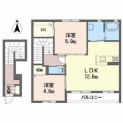 パークハイム土居田 C棟の間取り画像