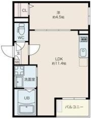 Jack gonishiⅠの間取り画像