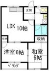 ム-ニ-室賀の間取り画像