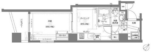 フェニックス横濱関内BAYMARKSの間取り画像