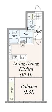 GRAN PASEO三宿Ⅱの間取り画像