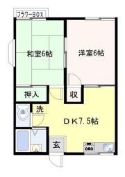 ベルゾーネ高部の間取り画像