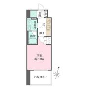 ベルフェリーク横濱山下町の間取り画像