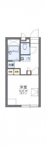 レオパレス西が丘の間取り画像