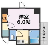 プレサンス難波WESTの間取り画像