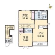 ノーブル南観音の間取り画像