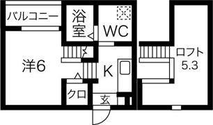 アペラシオン鳥羽見の間取り画像